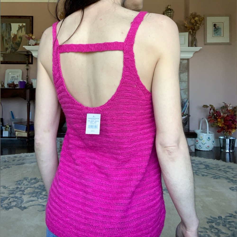 NWT American Eagle crochet tank top